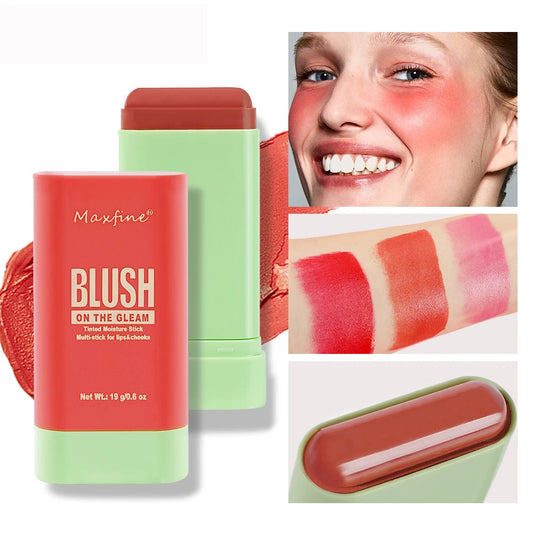 Blush Stick Multi funcional. Umidade delicada, impermeável, cor fácil duradoura.